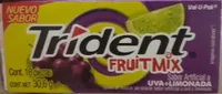 Fruit Mix sabor artificial a uva + limonada