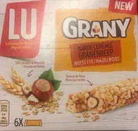 Grany barre cereale noisette