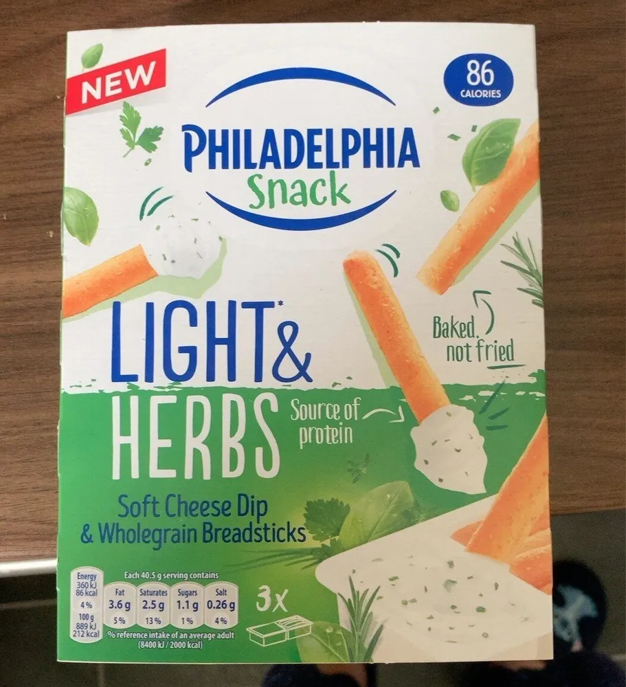 Philadelpia Snack Ligth & Herbs
