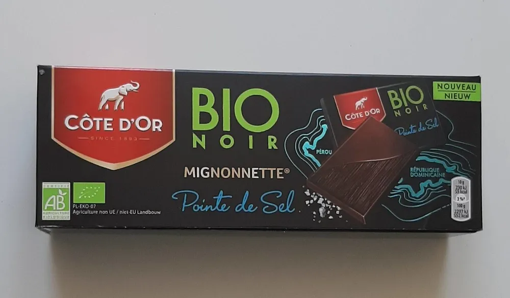 Bio noir mignonnette pointe de sel