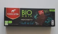 Bio noir mignonnette pointe de sel