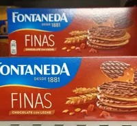 Digestive finas de chocolate con leche