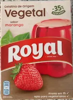 Gelatina Vegetal de Morango