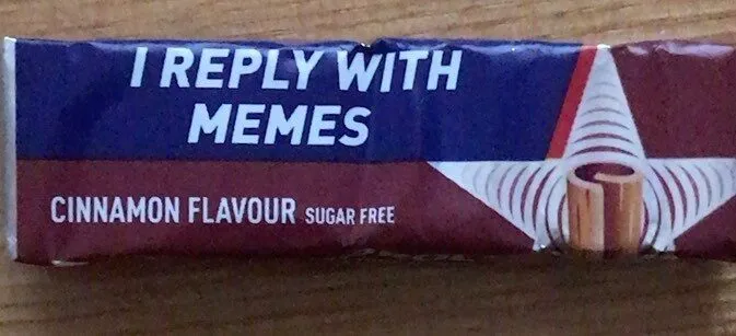 chewing-gum à la cannelle