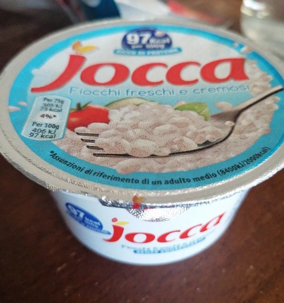 Fiocchi freschi e cremosi