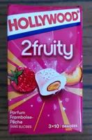 Lot de 3 boîtes 2fruity Framboise-Pêche
