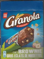 Granola bownie gros éclats de noisettes X6