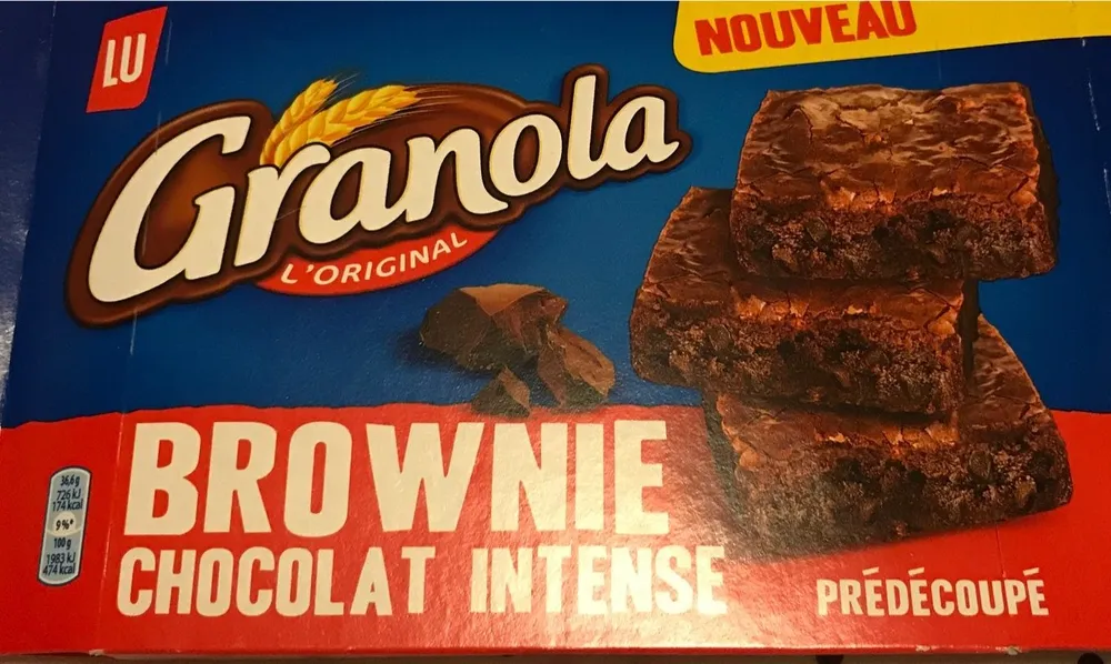 Brownie chocolat intense Granola