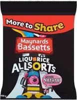 Liquorice Allsorts Sweets Bag