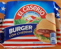 Burger con cheddar