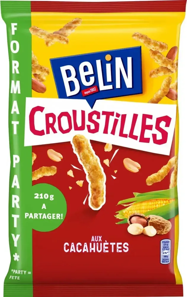 Croustilles aux Cacahuètes