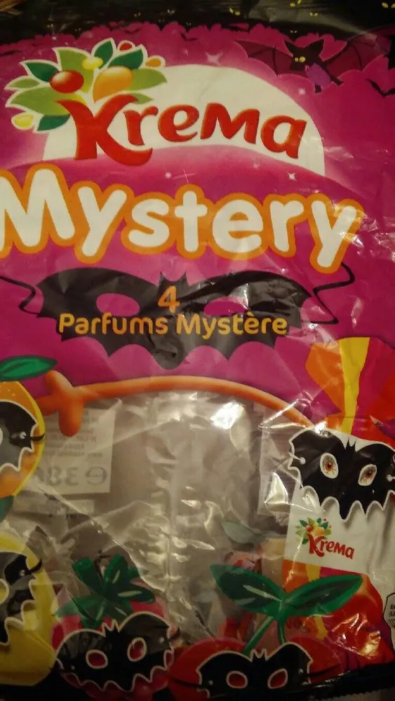 Bonbons Mystery 4 parfums mystères Kréma