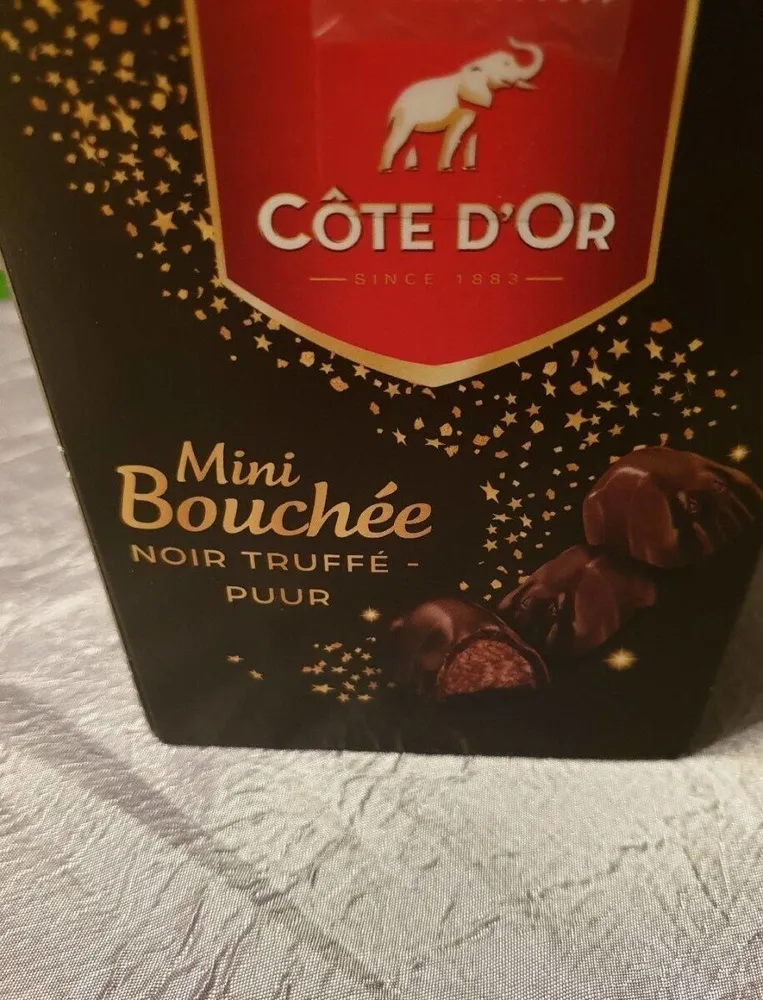 Mini bouchée noir truffé