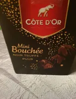 Mini bouchée noir truffé