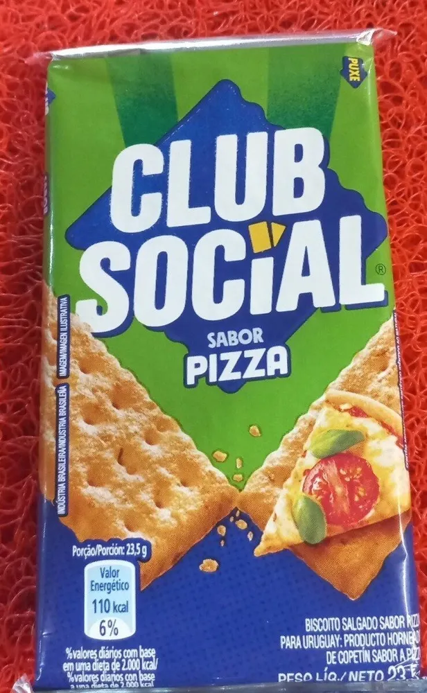 Galletita Club Social de pizza