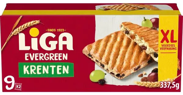 Liga Evergreen Krentenkoekjes