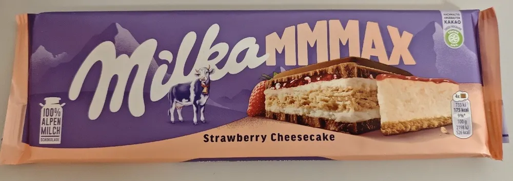Milka Strawberry Cheescake