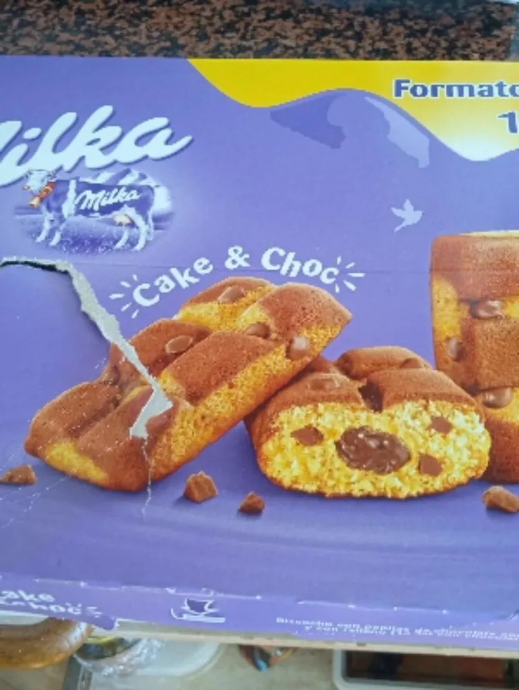 Galletas Cake Chocolate Milka 350G