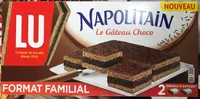 Napolitain. Le gâteau choco
