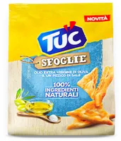 Sfoglie olio extra vergine di oliva e un pizzico di sale