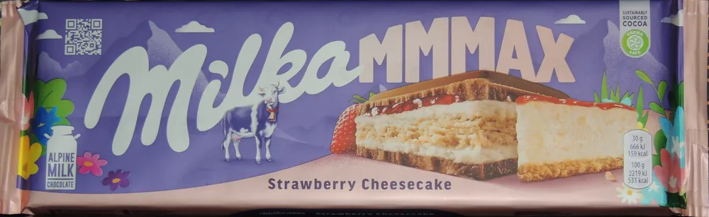 Шоколад молочний Strawberry cheesecake