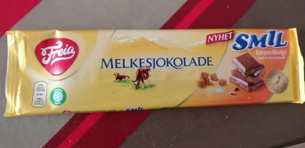 Melkesjokolade nyhet SMIL