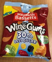 Wine Gums 30% Less Sugar