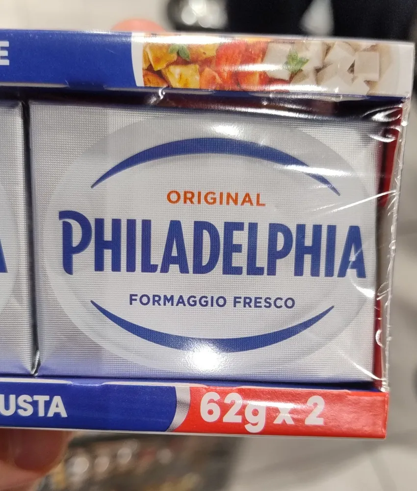 Philadelphia original spalmabile 62 g. x 2
