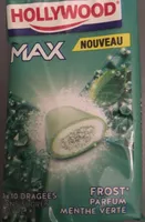 Chewing-gum sans sucres parfum menthe verte