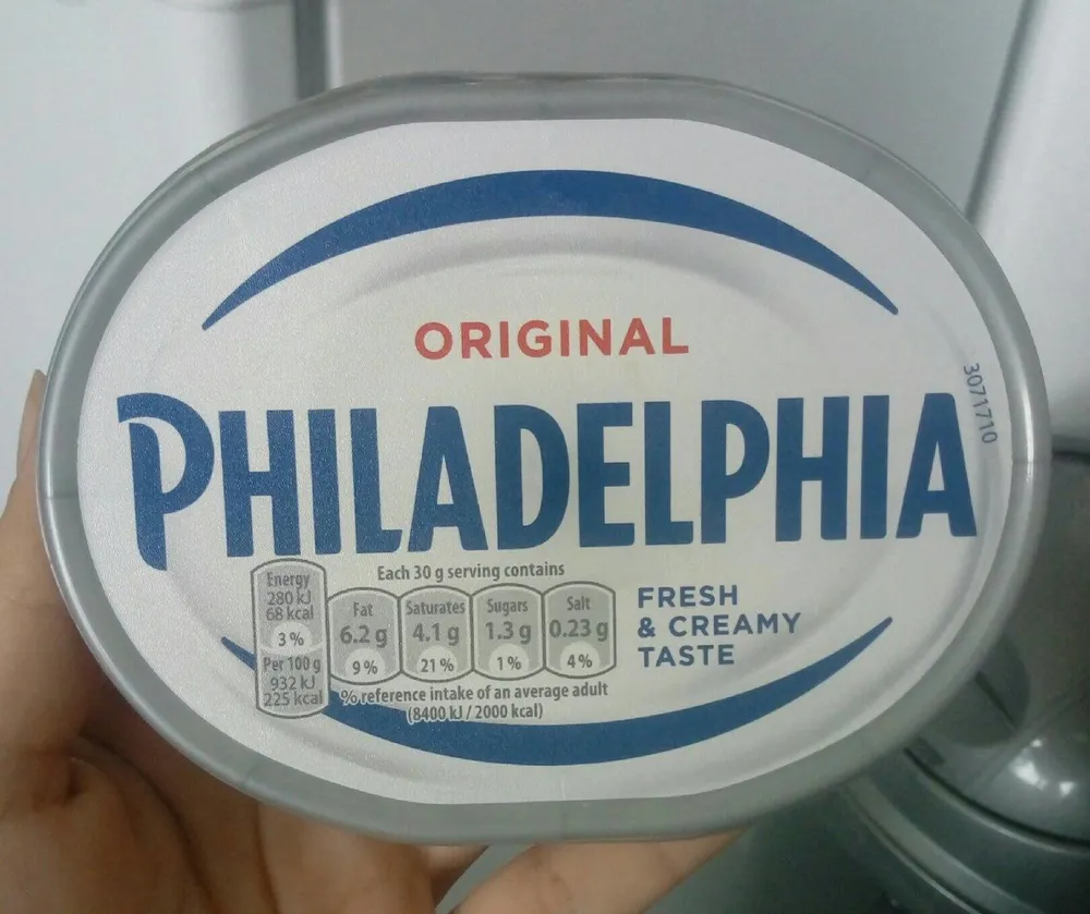 Philadelphia cream cheese supermix