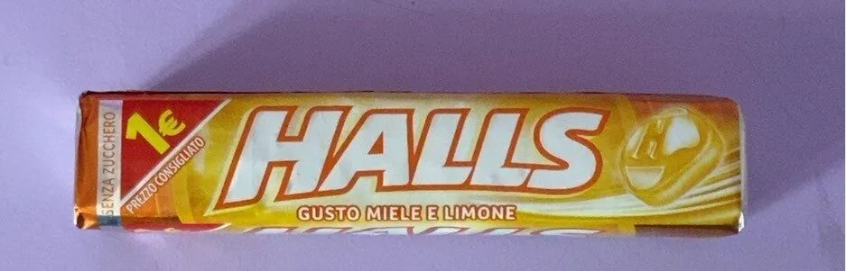 Halls miele e limone