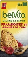 Graines et fruits - Framboises et graines de chia