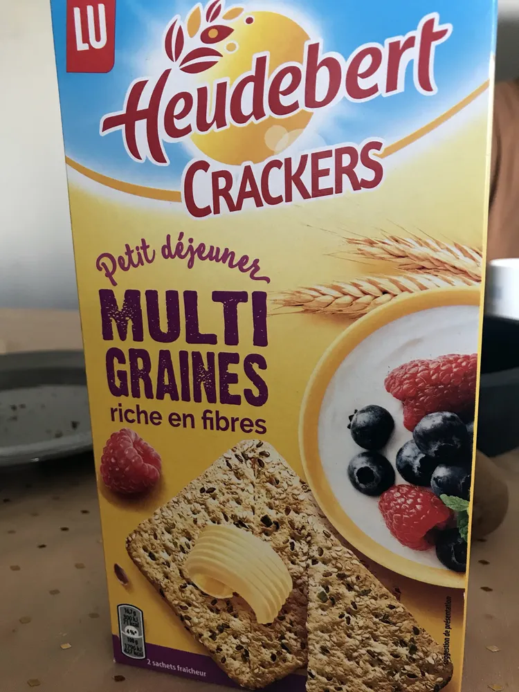 Crackers petit déjeuner multi graines 200 g