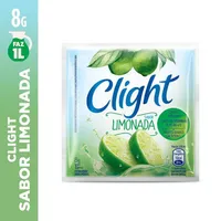 Refresco Em Pó Limonada Zero Açúcar Clight Pacote 8g