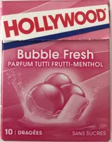 Bubble fresh parfums tutti frutti/menthol