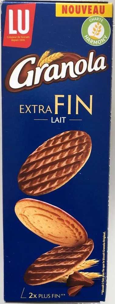 Granola extra fin chocolat au lait