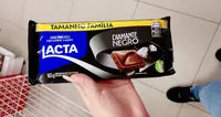 TABLETE DIAMANTE NEGRO 165G LACTA