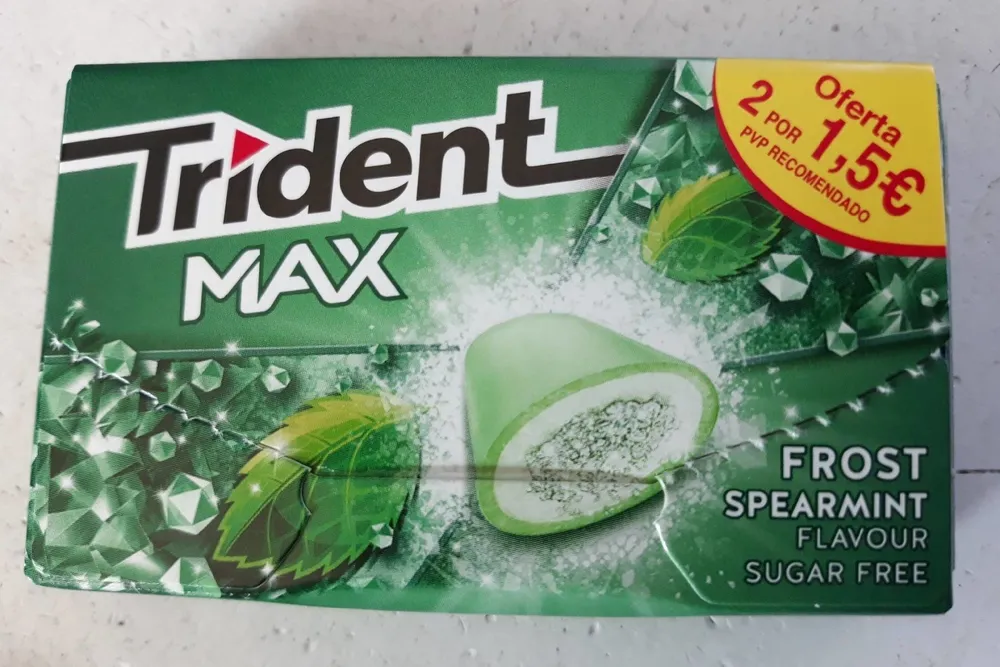 Trident max Frost spearmint