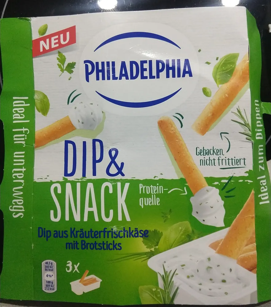 Philadelphia Dip & Snack