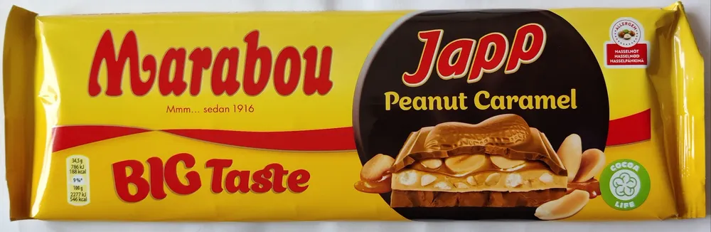 Marabou japp peanut caramel