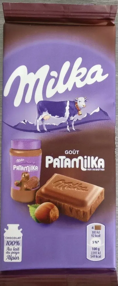 Milka goût patamilka