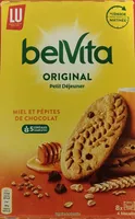 Belvita Original Petit-Déjeuner miel et pépites de chocolat