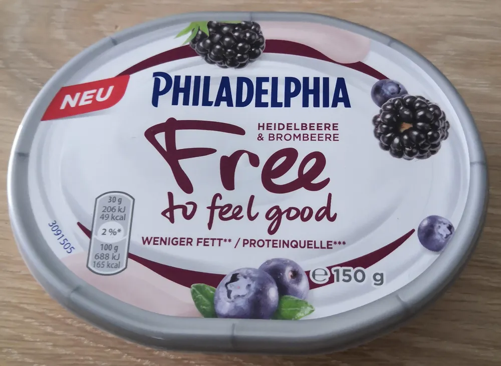Philadelphia fruits rouges