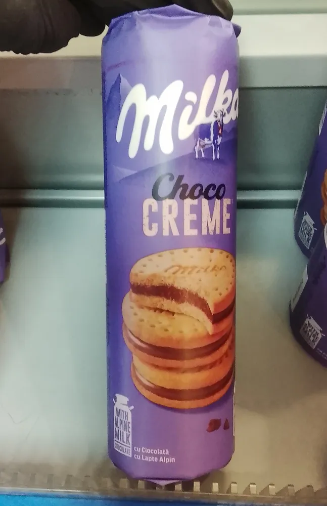 Бисквите Милка Шоко крем t ib Choco cream