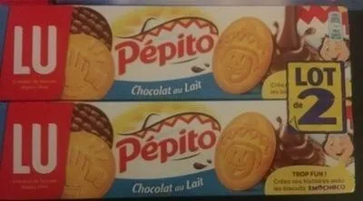 Pépito Biscuits aux chocolat au lait