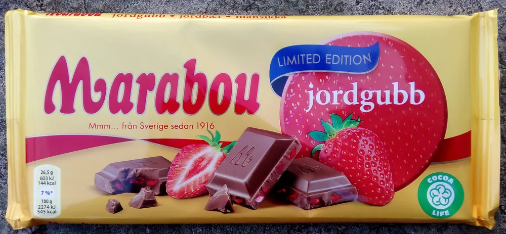 Marabou Jordgubb Limited Edition
