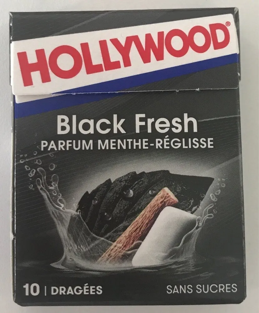 Hollywood Black Fresh parfum menthe réglisse