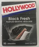 Hollywood Black Fresh parfum menthe réglisse