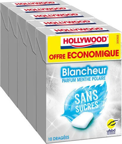 Chewing Gum Blancheur - Parfum Menthe Polaire