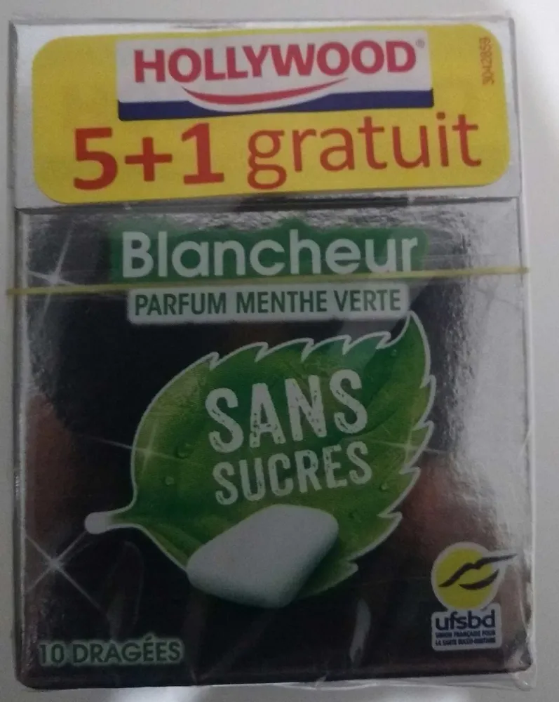 Blancheur Parfum Menthe Verte Sans Sucres